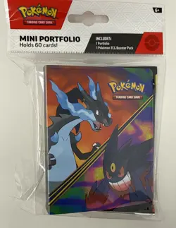 4X Pokemon Mega Evolution Phantasmal Flames Booster Pack Mini Portfolio Lot of 4 - Image 4