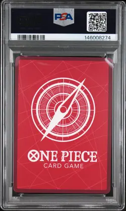 2025 ONE PIECE JAPANESE OP13-CARRYING ON HIS WILL #001 MONKEY D. LUFFY PSA 10 - Image 2