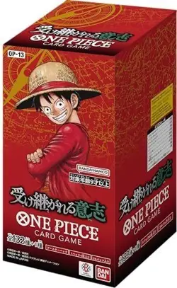 PSL ONE PIECE Card Game Inherited Will OP-13 Booster Box Japanese in stock - Image 1