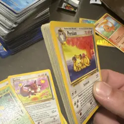 Pokemon TCG Base Set/Team Rocket Mixed Lot Charmander Eevee Persian 25 cards - Image 2