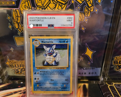 Pokemon Card TCG: PSA 9 Wartortle 002/034 Classic Collection English Holo - Image 1