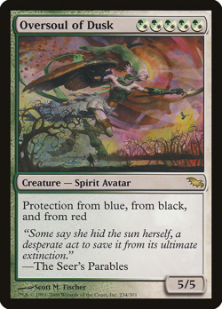 Oversoul of Dusk [Shadowmoor] M/NM MTG Magic - Image 1