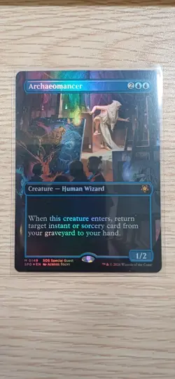 Archaeomancer | Foil | Borderless | MTG | SOS | Near Mint | English EN - Image 1