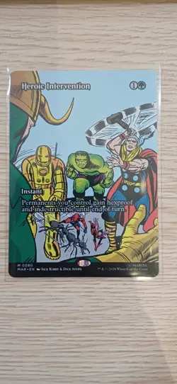 Heroic Intervention (0080) | Borderless | MTG | MSH | Near Mint | English EN - Image 1