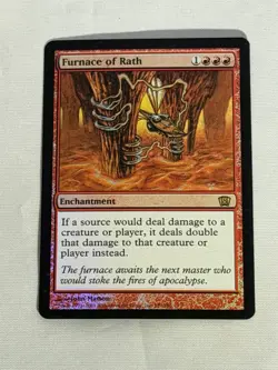 MTG FOIL Furnace of Rath 8th Edition Magic the Gathering - Image 1