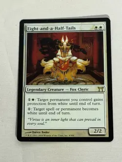 MTG FOIL Eight-and-a-Half-Tails Champions of Kamigawa Magic the Gathering - Image 1