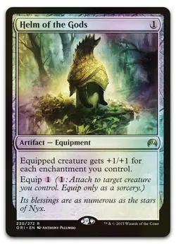 Helm of the Gods #230 (Foil) (LP) Magic Origins ORI Magic MTG - Image 1