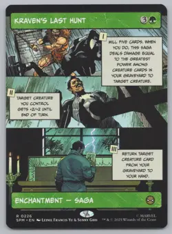 MTG - Kraven's Last Hunt (Borderless) - Marvel's Spider-Man (SPM) -r464 - Image 1