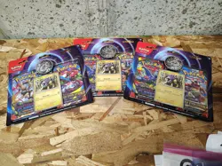 Pokemon TCG Raikou 2-Pack Blister Lot of 3 Sealed Promo Coin Cards New - Image 3