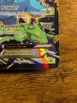 Pokemon Red & Blue Coll. 🌺 Venusaur EX Black Star Promo Full Art Holo #XY123 🍀 - Image 5