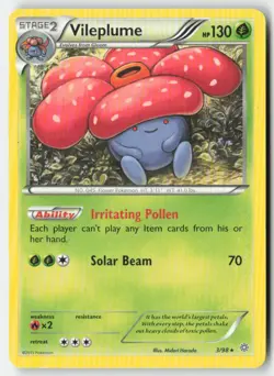 Vileplume 3/98 Rare MP Regular - Ancient Origins - Image 1