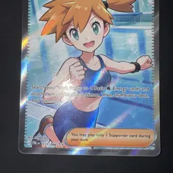 Misty's Vitality 111/084 Pokemon TCG Me05: Pitch Black Full Art Holo English - Image 3