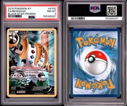 2015 POKEMON XY BLACK STAR PROMO REGIGIGAS #XY82 PSA 8 - Image 3