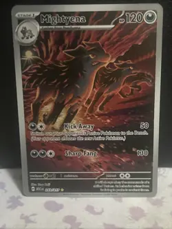 ☠☠ Pokemon Mightyena 243/217 Me: Ascended Heroes Holo - Image 1