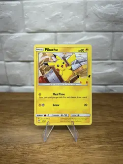 Pikachu 25/25 McDonald's 25th Anniversary Non Holo NM/Mint Incredible Condition - Image 1