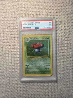 Pokemon Vileplume 15/64 Jungle Holo PSA 7 - Image 1