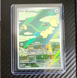 The Pokemon Company Drampa Full Art Holo SV05 184/162 IR EN - Image 1