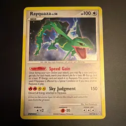 The Pokemon Company Rayquaza Holo Rare Holo Basic 100 HP 14/146 2008 - Image 1