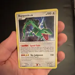 The Pokemon Company Rayquaza Holo Rare Holo Basic 100 HP 14/146 2008 - Image 3