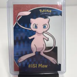 Mew #PC7 Pokemon 2000 Topps TV Clear - Image 1