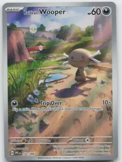 Paldean Wooper Illustration Rare ME02: Phantasmal Flames 102/094 Pokemon TCG - Image 1