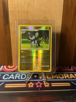 Pokemon! Luxio 52/130 Diamond and Pearl Reverse Holo - Image 4