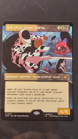 MTG The Spot, Living Portal - SpiderMan Showcase NM spider-man - Image 1