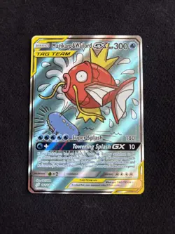 Pokemon Sun&Moon Tag Team GX Alternative Art Magikarp Wailord 161/181 - Image 1