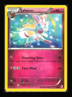 Sylveon (#15 15/30 XY Trainer Kit: Sylveon & Noivern Common Pokemon TCG LP - Image 1