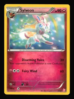 Sylveon (#15 15/30 C XY Trainer Kit: Sylveon & Noivern Pokemon LP - Image 1