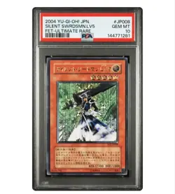 Silent Swordsman LV5 FET-JP008 Ultimate Rare YuGiOh PSA10 PSA 10 GEM MT MINT - Image 1