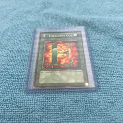 Yu-Gi-Oh! Non-Holo Rare 1st Edition LP E Emergency Call DP03-EN017 - Image 1