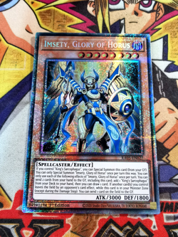 Imsety, Glory to Horus ra05-en027 (NEW) Starlight Rare Yu-Gi-Oh! - Image 1
