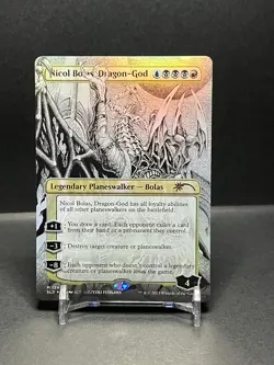 MTG Magic the Gathering Nicol Bolas Dragon God M 1246 Mythic Secret Lair - Image 1