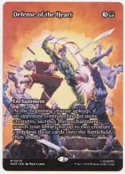 2026 MTG: Marvel Super Heroes Defense of the Heart Borderless Mythic 0076 - Image 1