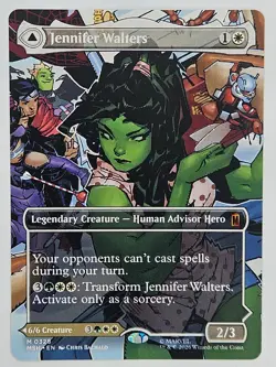 MTG Marvel Super Heroes MSH 328 Jennifer Walters (Borderless) - Image 1