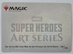 MTG Art Series: Marvel Super Heroes 29/45 The Invincible Iron Man - Image 2