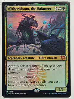 Magic: The Gathering SOS 245 Witherbloom, the Balancer - Mythic Foil - Image 1