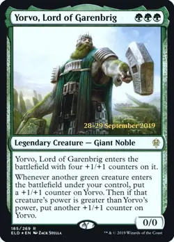 MTG Foil - Yorvo, Lord of Garenbrig - 185 / LP / English - Image 1