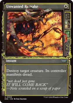 MTG Foil - Unwanted Remake (Showcase) - 306 / NM / English - Image 1