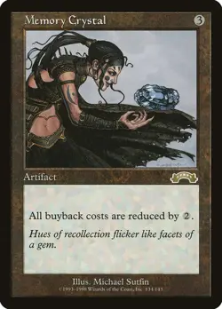 MTG Memory Crystal - 134 / English / Moderately Played - Image 1