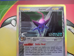 Espeon 4/113 Reverse Holo Rare Stamped EX Delta Species Pokemon Card - Image 3