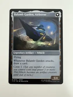 Balamb Garden SeeD Academy / Airborne MTG Magic Gathering Card LP Lightly FIN - Image 2