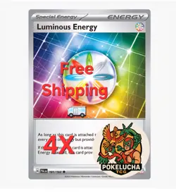 [4x Playset] Luminous Energy (191/193) SV02: Paldea Evolved (PAL) - Pokemon TCG - Image 1