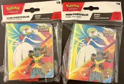 Pokemon TCG Mega Evolution Mini Portfolio + Booster Pack Lot Of 2 Sealed - Image 1