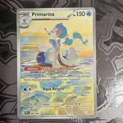 Primarina 088/084 - Illustration Rare - Pokemon TCG - Pitch Black - Image 1