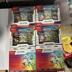 Lot Of 6 Pokemon First Partner Illustration Collection Series 2 New Sealed - Image 4