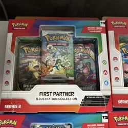 Lot Of 6 Pokemon First Partner Illustration Collection Series 2 New Sealed - Image 5