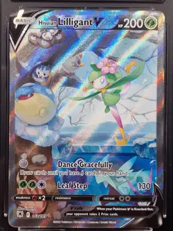 Pokemon TCG Astral Radiance Hisuian Lilligant V #163 Ace Graded 9 Trading Card - Image 2