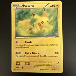 Pikachu 26/83 - Generations Regular Pokemon TCG Card MP - Image 1